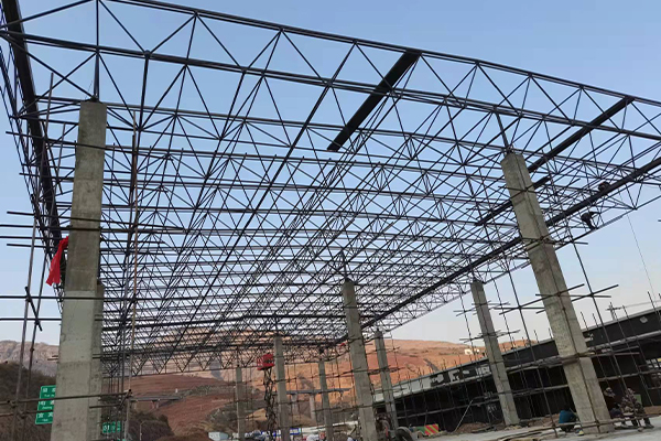 陇南钢结构网架图片